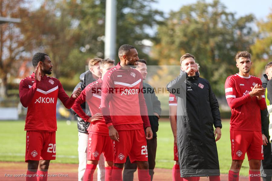 Fuchsparkstadion, Bamberg, 12.10.2024, sport, action, Fussball, BFV, 14. Spieltag, Regionalliga Bayern, FWK, FCE, FC Würzburger Kickers, FC Eintracht Bamberg - Bild-ID: 2445470