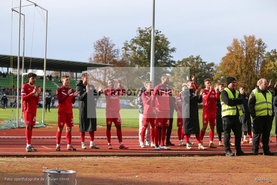 Fuchsparkstadion, Bamberg, 12.10.2024, sport, action, Fussball, BFV, 14. Spieltag, Regionalliga Bayern, FWK, FCE, FC Würzburger Kickers, FC Eintracht Bamberg - Bild-ID: 2445471