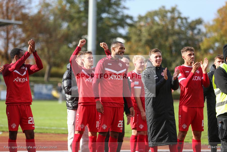 Fuchsparkstadion, Bamberg, 12.10.2024, sport, action, Fussball, BFV, 14. Spieltag, Regionalliga Bayern, FWK, FCE, FC Würzburger Kickers, FC Eintracht Bamberg - Bild-ID: 2445473