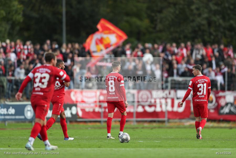 Fuchsparkstadion, Bamberg, 12.10.2024, sport, action, Fussball, BFV, 14. Spieltag, Regionalliga Bayern, FWK, FCE, FC Würzburger Kickers, FC Eintracht Bamberg - Bild-ID: 2445538