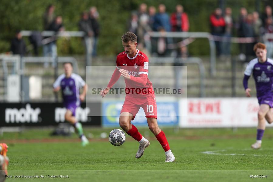 Fuchsparkstadion, Bamberg, 12.10.2024, sport, action, Fussball, BFV, 14. Spieltag, Regionalliga Bayern, FWK, FCE, FC Würzburger Kickers, FC Eintracht Bamberg - Bild-ID: 2445543