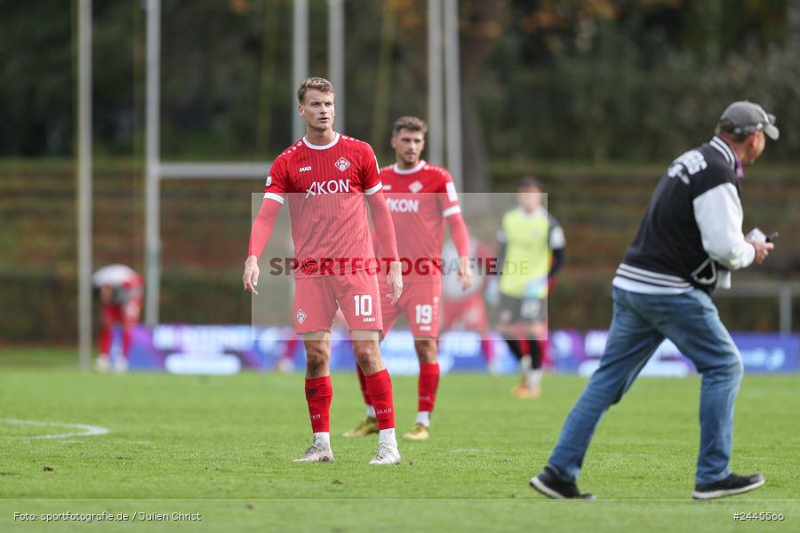 Fuchsparkstadion, Bamberg, 12.10.2024, sport, action, Fussball, BFV, 14. Spieltag, Regionalliga Bayern, FWK, FCE, FC Würzburger Kickers, FC Eintracht Bamberg - Bild-ID: 2445566