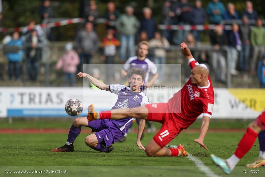Fuchsparkstadion, Bamberg, 12.10.2024, sport, action, Fussball, BFV, 14. Spieltag, Regionalliga Bayern, FWK, FCE, FC Würzburger Kickers, FC Eintracht Bamberg - Bild-ID: 2445584