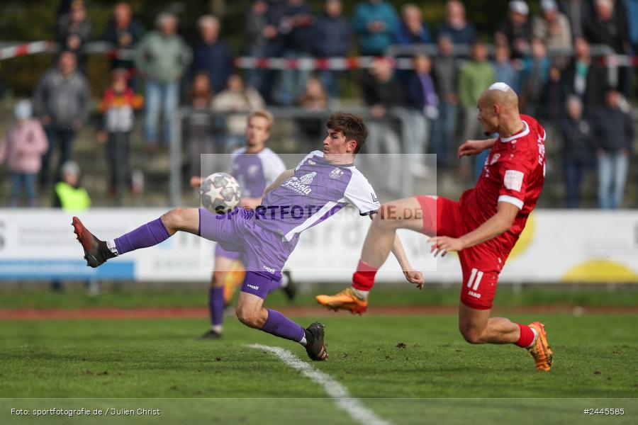 Fuchsparkstadion, Bamberg, 12.10.2024, sport, action, Fussball, BFV, 14. Spieltag, Regionalliga Bayern, FWK, FCE, FC Würzburger Kickers, FC Eintracht Bamberg - Bild-ID: 2445585
