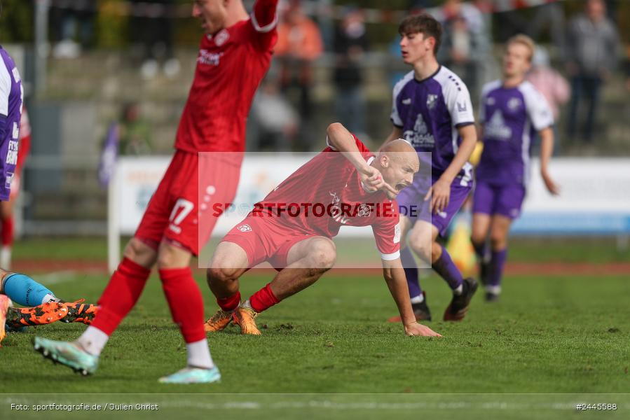 Fuchsparkstadion, Bamberg, 12.10.2024, sport, action, Fussball, BFV, 14. Spieltag, Regionalliga Bayern, FWK, FCE, FC Würzburger Kickers, FC Eintracht Bamberg - Bild-ID: 2445588