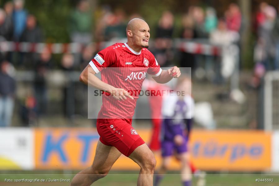 Fuchsparkstadion, Bamberg, 12.10.2024, sport, action, Fussball, BFV, 14. Spieltag, Regionalliga Bayern, FWK, FCE, FC Würzburger Kickers, FC Eintracht Bamberg - Bild-ID: 2445592