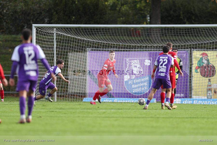 Fuchsparkstadion, Bamberg, 12.10.2024, sport, action, Fussball, BFV, 14. Spieltag, Regionalliga Bayern, FWK, FCE, FC Würzburger Kickers, FC Eintracht Bamberg - Bild-ID: 2445639
