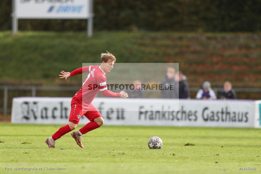 Fuchsparkstadion, Bamberg, 12.10.2024, sport, action, Fussball, BFV, 14. Spieltag, Regionalliga Bayern, FWK, FCE, FC Würzburger Kickers, FC Eintracht Bamberg - Bild-ID: 2445640
