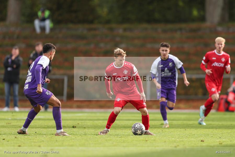 Fuchsparkstadion, Bamberg, 12.10.2024, sport, action, Fussball, BFV, 14. Spieltag, Regionalliga Bayern, FWK, FCE, FC Würzburger Kickers, FC Eintracht Bamberg - Bild-ID: 2445641