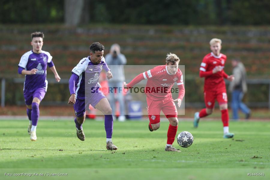 Fuchsparkstadion, Bamberg, 12.10.2024, sport, action, Fussball, BFV, 14. Spieltag, Regionalliga Bayern, FWK, FCE, FC Würzburger Kickers, FC Eintracht Bamberg - Bild-ID: 2445642