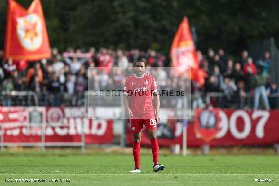Fuchsparkstadion, Bamberg, 12.10.2024, sport, action, Fussball, BFV, 14. Spieltag, Regionalliga Bayern, FWK, FCE, FC Würzburger Kickers, FC Eintracht Bamberg - Bild-ID: 2445649