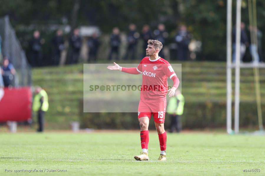 Fuchsparkstadion, Bamberg, 12.10.2024, sport, action, Fussball, BFV, 14. Spieltag, Regionalliga Bayern, FWK, FCE, FC Würzburger Kickers, FC Eintracht Bamberg - Bild-ID: 2445653