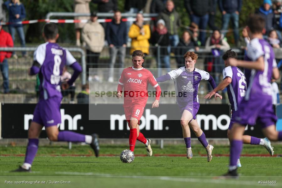 Fuchsparkstadion, Bamberg, 12.10.2024, sport, action, Fussball, BFV, 14. Spieltag, Regionalliga Bayern, FWK, FCE, FC Würzburger Kickers, FC Eintracht Bamberg - Bild-ID: 2445659