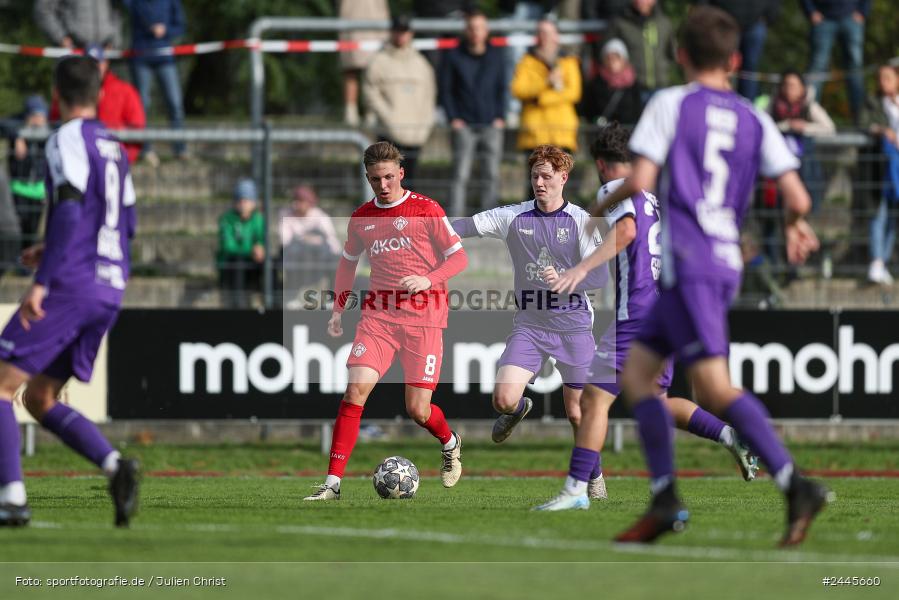 Fuchsparkstadion, Bamberg, 12.10.2024, sport, action, Fussball, BFV, 14. Spieltag, Regionalliga Bayern, FWK, FCE, FC Würzburger Kickers, FC Eintracht Bamberg - Bild-ID: 2445660