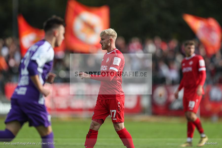 Fuchsparkstadion, Bamberg, 12.10.2024, sport, action, Fussball, BFV, 14. Spieltag, Regionalliga Bayern, FWK, FCE, FC Würzburger Kickers, FC Eintracht Bamberg - Bild-ID: 2445661