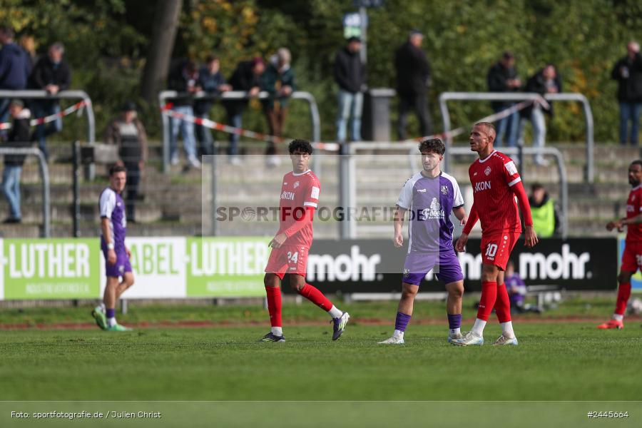 Fuchsparkstadion, Bamberg, 12.10.2024, sport, action, Fussball, BFV, 14. Spieltag, Regionalliga Bayern, FWK, FCE, FC Würzburger Kickers, FC Eintracht Bamberg - Bild-ID: 2445664