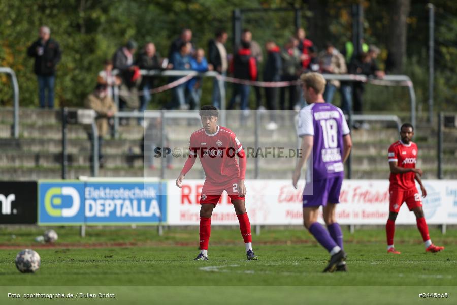 Fuchsparkstadion, Bamberg, 12.10.2024, sport, action, Fussball, BFV, 14. Spieltag, Regionalliga Bayern, FWK, FCE, FC Würzburger Kickers, FC Eintracht Bamberg - Bild-ID: 2445665