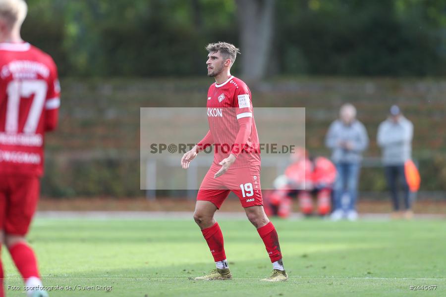 Fuchsparkstadion, Bamberg, 12.10.2024, sport, action, Fussball, BFV, 14. Spieltag, Regionalliga Bayern, FWK, FCE, FC Würzburger Kickers, FC Eintracht Bamberg - Bild-ID: 2445677