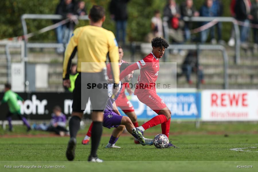 Fuchsparkstadion, Bamberg, 12.10.2024, sport, action, Fussball, BFV, 14. Spieltag, Regionalliga Bayern, FWK, FCE, FC Würzburger Kickers, FC Eintracht Bamberg - Bild-ID: 2445679