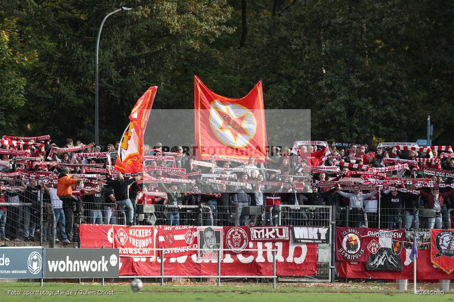 Fuchsparkstadion, Bamberg, 12.10.2024, sport, action, Fussball, BFV, 14. Spieltag, Regionalliga Bayern, FWK, FCE, FC Würzburger Kickers, FC Eintracht Bamberg - Bild-ID: 2445685