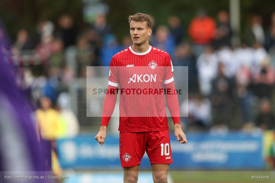 Fuchsparkstadion, Bamberg, 12.10.2024, sport, action, Fussball, BFV, 14. Spieltag, Regionalliga Bayern, FWK, FCE, FC Würzburger Kickers, FC Eintracht Bamberg - Bild-ID: 2445698