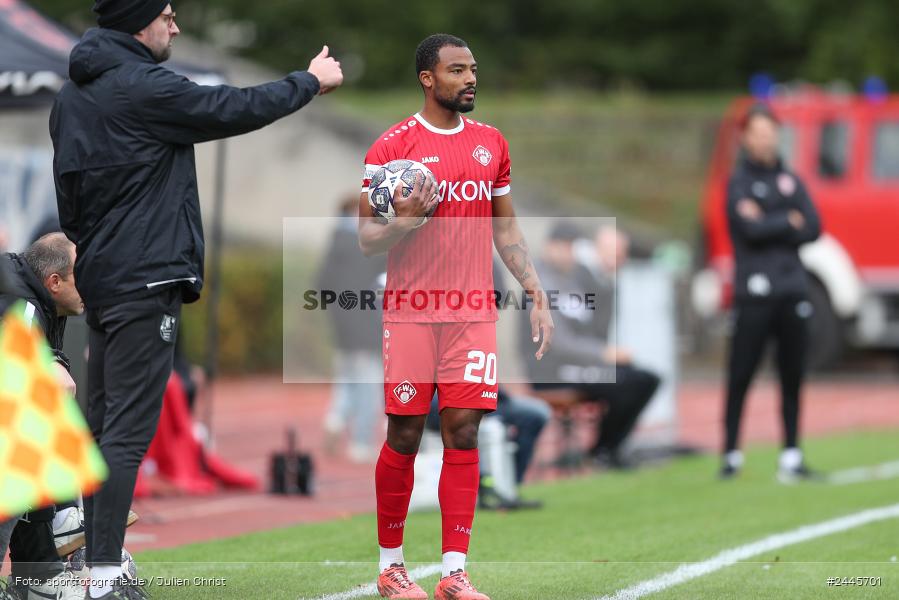 Fuchsparkstadion, Bamberg, 12.10.2024, sport, action, Fussball, BFV, 14. Spieltag, Regionalliga Bayern, FWK, FCE, FC Würzburger Kickers, FC Eintracht Bamberg - Bild-ID: 2445701