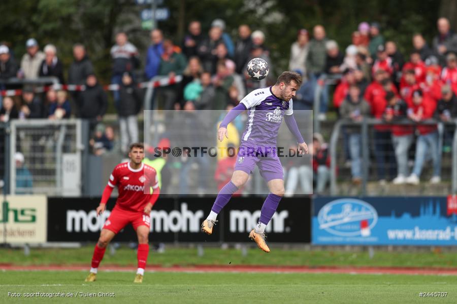 Fuchsparkstadion, Bamberg, 12.10.2024, sport, action, Fussball, BFV, 14. Spieltag, Regionalliga Bayern, FWK, FCE, FC Würzburger Kickers, FC Eintracht Bamberg - Bild-ID: 2445707