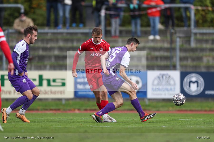 Fuchsparkstadion, Bamberg, 12.10.2024, sport, action, Fussball, BFV, 14. Spieltag, Regionalliga Bayern, FWK, FCE, FC Würzburger Kickers, FC Eintracht Bamberg - Bild-ID: 2445722