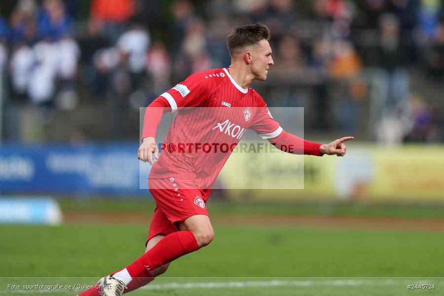 Fuchsparkstadion, Bamberg, 12.10.2024, sport, action, Fussball, BFV, 14. Spieltag, Regionalliga Bayern, FWK, FCE, FC Würzburger Kickers, FC Eintracht Bamberg - Bild-ID: 2445724
