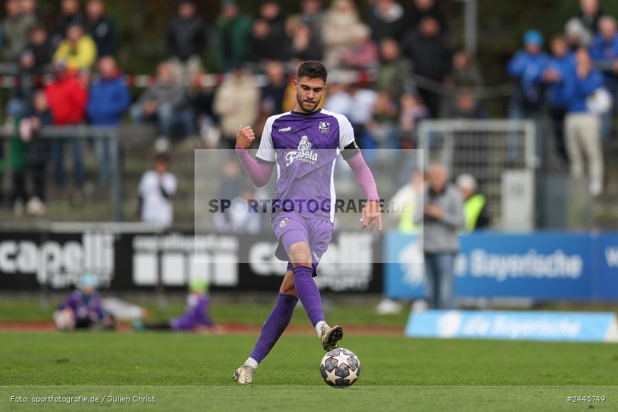Fuchsparkstadion, Bamberg, 12.10.2024, sport, action, Fussball, BFV, 14. Spieltag, Regionalliga Bayern, FWK, FCE, FC Würzburger Kickers, FC Eintracht Bamberg - Bild-ID: 2445749