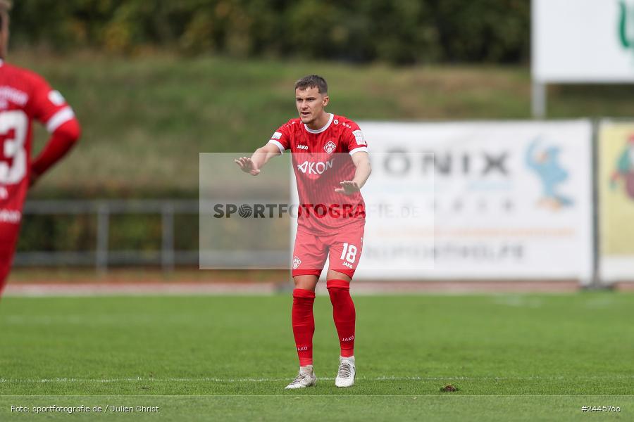 Fuchsparkstadion, Bamberg, 12.10.2024, sport, action, Fussball, BFV, 14. Spieltag, Regionalliga Bayern, FWK, FCE, FC Würzburger Kickers, FC Eintracht Bamberg - Bild-ID: 2445766