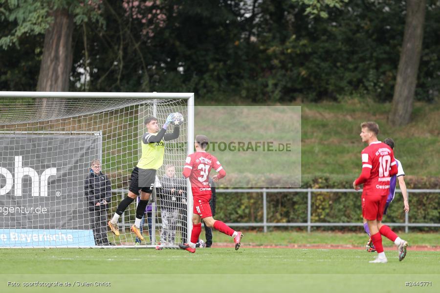 Fuchsparkstadion, Bamberg, 12.10.2024, sport, action, Fussball, BFV, 14. Spieltag, Regionalliga Bayern, FWK, FCE, FC Würzburger Kickers, FC Eintracht Bamberg - Bild-ID: 2445771