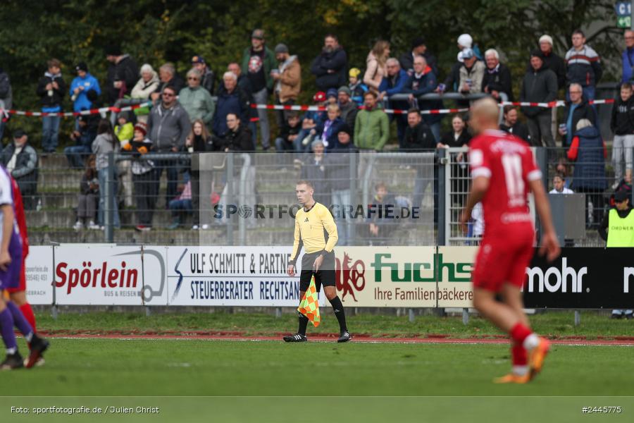 Fuchsparkstadion, Bamberg, 12.10.2024, sport, action, Fussball, BFV, 14. Spieltag, Regionalliga Bayern, FWK, FCE, FC Würzburger Kickers, FC Eintracht Bamberg - Bild-ID: 2445775