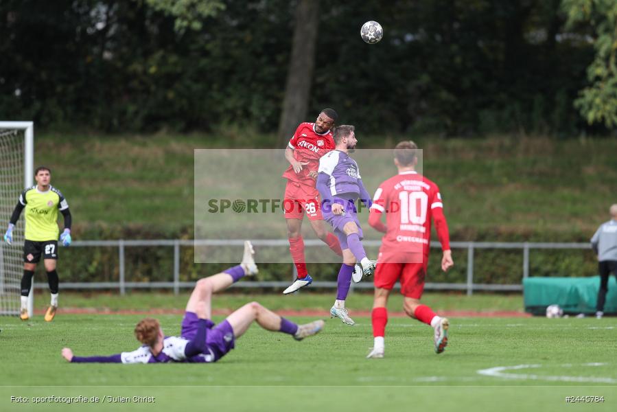 Fuchsparkstadion, Bamberg, 12.10.2024, sport, action, Fussball, BFV, 14. Spieltag, Regionalliga Bayern, FWK, FCE, FC Würzburger Kickers, FC Eintracht Bamberg - Bild-ID: 2445784