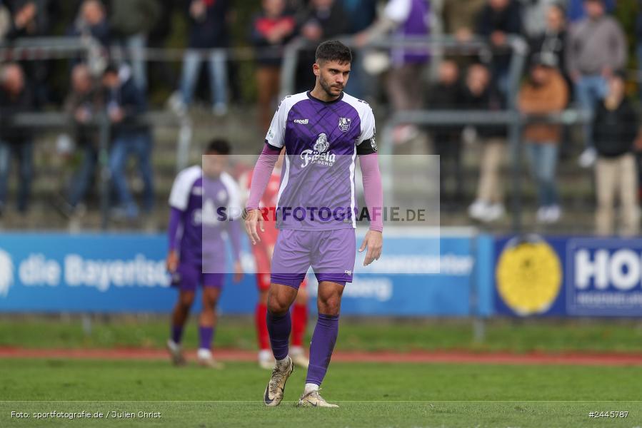 Fuchsparkstadion, Bamberg, 12.10.2024, sport, action, Fussball, BFV, 14. Spieltag, Regionalliga Bayern, FWK, FCE, FC Würzburger Kickers, FC Eintracht Bamberg - Bild-ID: 2445787