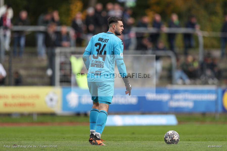 Fuchsparkstadion, Bamberg, 12.10.2024, sport, action, Fussball, BFV, 14. Spieltag, Regionalliga Bayern, FWK, FCE, FC Würzburger Kickers, FC Eintracht Bamberg - Bild-ID: 2445807