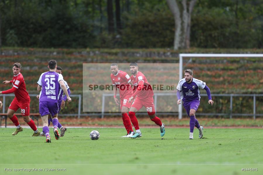 Fuchsparkstadion, Bamberg, 12.10.2024, sport, action, Fussball, BFV, 14. Spieltag, Regionalliga Bayern, FWK, FCE, FC Würzburger Kickers, FC Eintracht Bamberg - Bild-ID: 2445813