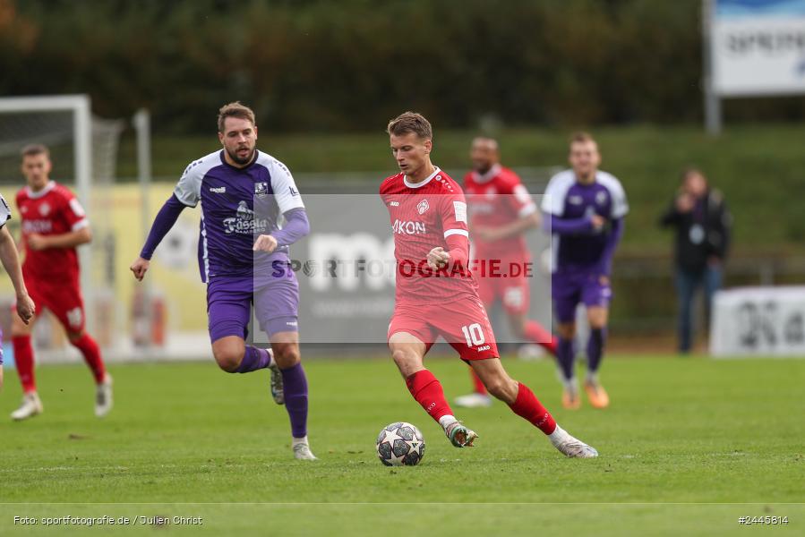Fuchsparkstadion, Bamberg, 12.10.2024, sport, action, Fussball, BFV, 14. Spieltag, Regionalliga Bayern, FWK, FCE, FC Würzburger Kickers, FC Eintracht Bamberg - Bild-ID: 2445814
