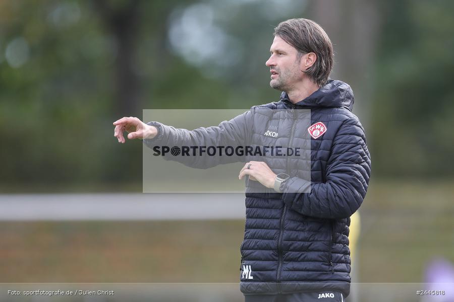 Fuchsparkstadion, Bamberg, 12.10.2024, sport, action, Fussball, BFV, 14. Spieltag, Regionalliga Bayern, FWK, FCE, FC Würzburger Kickers, FC Eintracht Bamberg - Bild-ID: 2445818