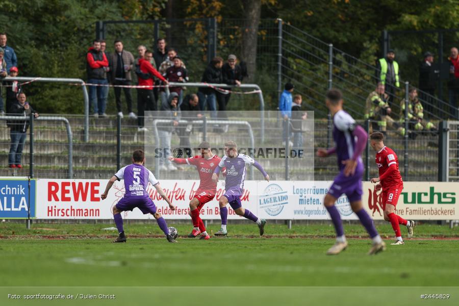 Fuchsparkstadion, Bamberg, 12.10.2024, sport, action, Fussball, BFV, 14. Spieltag, Regionalliga Bayern, FWK, FCE, FC Würzburger Kickers, FC Eintracht Bamberg - Bild-ID: 2445829