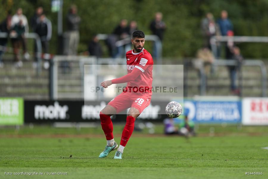 Fuchsparkstadion, Bamberg, 12.10.2024, sport, action, Fussball, BFV, 14. Spieltag, Regionalliga Bayern, FWK, FCE, FC Würzburger Kickers, FC Eintracht Bamberg - Bild-ID: 2445836