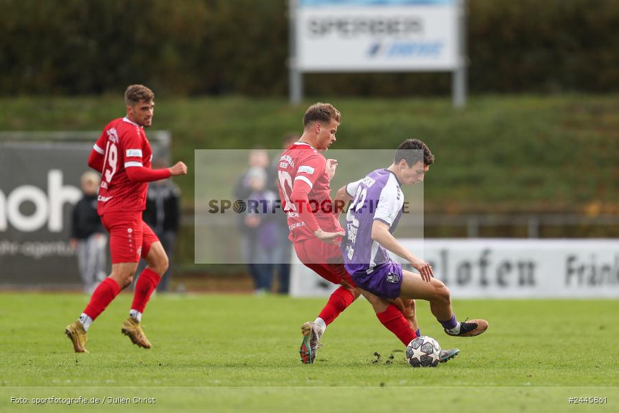 Fuchsparkstadion, Bamberg, 12.10.2024, sport, action, Fussball, BFV, 14. Spieltag, Regionalliga Bayern, FWK, FCE, FC Würzburger Kickers, FC Eintracht Bamberg - Bild-ID: 2445861