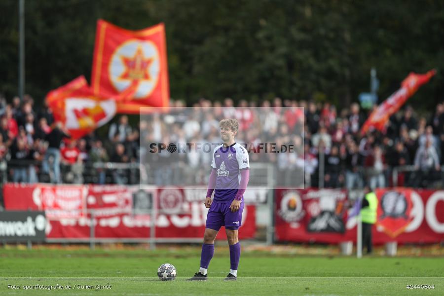 Fuchsparkstadion, Bamberg, 12.10.2024, sport, action, Fussball, BFV, 14. Spieltag, Regionalliga Bayern, FWK, FCE, FC Würzburger Kickers, FC Eintracht Bamberg - Bild-ID: 2445864