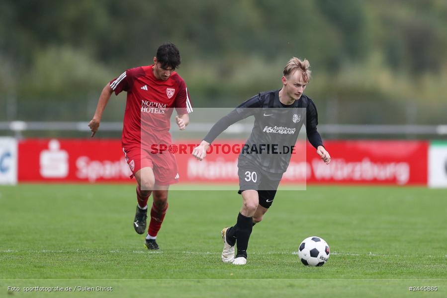 Fundamentum Sportpark, Karlburg, 12.10.2024, sport, action, Fussball, BFV, 16. Spieltag, Bayernliga Nord, KOR, KAR, TSV Kornburg, TSV Karlburg - Bild-ID: 2445885