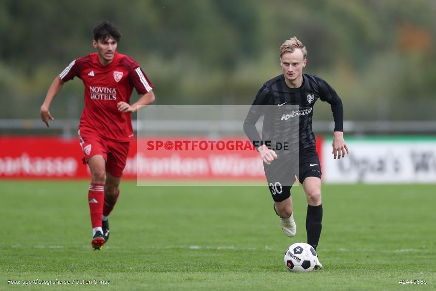 Fundamentum Sportpark, Karlburg, 12.10.2024, sport, action, Fussball, BFV, 16. Spieltag, Bayernliga Nord, KOR, KAR, TSV Kornburg, TSV Karlburg - Bild-ID: 2445886