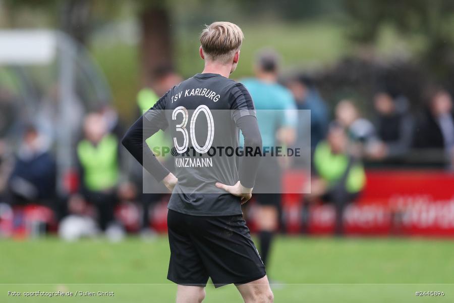 Fundamentum Sportpark, Karlburg, 12.10.2024, sport, action, Fussball, BFV, 16. Spieltag, Bayernliga Nord, KOR, KAR, TSV Kornburg, TSV Karlburg - Bild-ID: 2445896