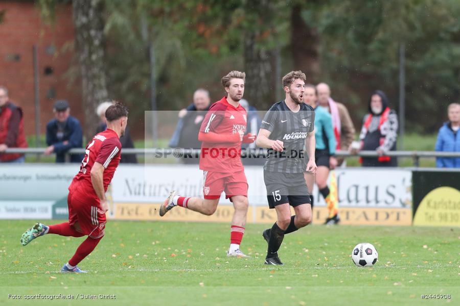 Fundamentum Sportpark, Karlburg, 12.10.2024, sport, action, Fussball, BFV, 16. Spieltag, Bayernliga Nord, KOR, KAR, TSV Kornburg, TSV Karlburg - Bild-ID: 2445908