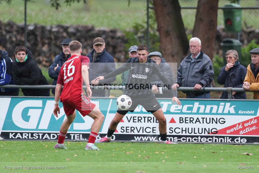 Fundamentum Sportpark, Karlburg, 12.10.2024, sport, action, Fussball, BFV, 16. Spieltag, Bayernliga Nord, KOR, KAR, TSV Kornburg, TSV Karlburg - Bild-ID: 2445910