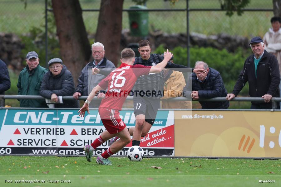 Fundamentum Sportpark, Karlburg, 12.10.2024, sport, action, Fussball, BFV, 16. Spieltag, Bayernliga Nord, KOR, KAR, TSV Kornburg, TSV Karlburg - Bild-ID: 2445911