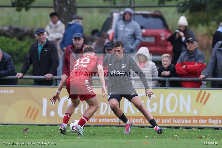 Fundamentum Sportpark, Karlburg, 12.10.2024, sport, action, Fussball, BFV, 16. Spieltag, Bayernliga Nord, KOR, KAR, TSV Kornburg, TSV Karlburg - Bild-ID: 2445912